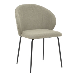 Καρέκλα Olympian 50x55x83cm Grey-Beige-Black