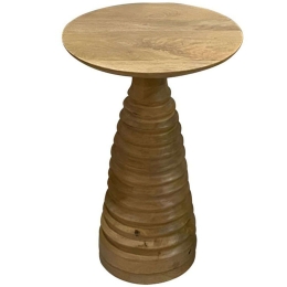 Τραπεζάκι Βοηθητικό Souler 297-000006 Φ38x56cm Brown