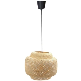 Φωτιστικό Οροφής Forsy 299-000004 Φ42x180cm 1xE27 40W Natural Inart