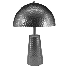 Φωτιστικό Επιτραπέζιο Ambient 300-000007 Φ30x44cm E27 2W Silver Inart