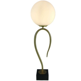 Φωτιστικό Επιτραπέζιο Pinnacle 300-000012 Φ20x65cm E27 2W Gold Inart