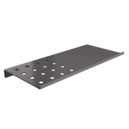 Ράφι Μπάνιου 3015-113 28x15x1cm Matte Anthracite Pam&Co Ανοξείδωτο Ατσάλι