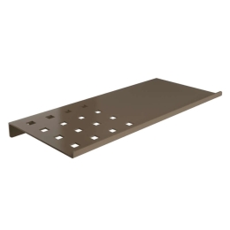 Ράφι Μπάνιου 3015-963 28x15x1cm Matte Light Bronze Pam&Co Ανοξείδωτο Ατσάλι