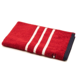 Πετσέτα Cape Cod 698686 Red Tommy Hilfiger Face 50x100cm 100% Βαμβάκι