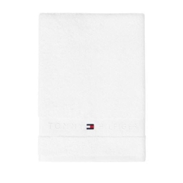 Πετσέτα Legend White Tommy Hilfiger Σώματος 100x150cm 100% Βαμβάκι