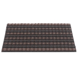 Πατάκι Εισόδου Quadro Scrape 006 40X60cm Brown Sdim 40Χ60