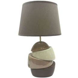 Φωτιστικό Επιτραπέζιο Gadre 306-000004 31,5x20x47cm E27 60W Multi-Brown Inart