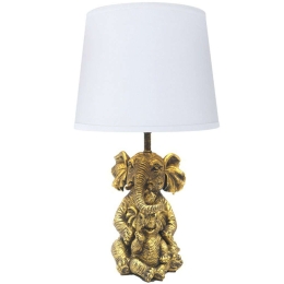 Φωτιστικό Επιτραπέζιο Eliom 306-000008 Φ25x41cm E27 60W Bronze-White Inart