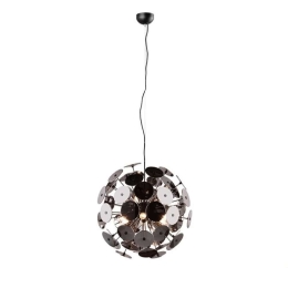 Φωτιστικό Οροφής Discalgo 309900657 Black-Chrome Trio Lighting