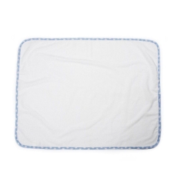 Σελτεδάκι Αδιάβροχο Stars 59 67X90 White-Ciel DimCol 67x90cm 100% Βαμβάκι