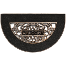 Πατάκι Εισόδου Mathara 003 Welcome HR 45X75cm Black Sdim 45X75