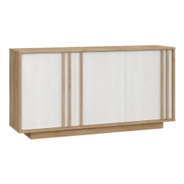 Μπουφές Chesto 318-000038 169,2x42x87cm White-Oak