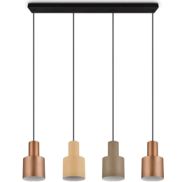 Φωτιστικό Οροφής - Ράγα Agudo 319400417 87x12x150cm 4xE27 40W Multi Trio Lighting