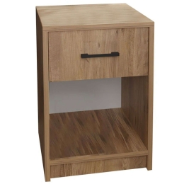 Κομοδίνο Ponil 321-000046 41x41x54,5cm Oak