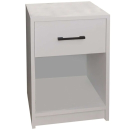 Κομοδίνο Ponil 321-000047 41x41x54,5cm White