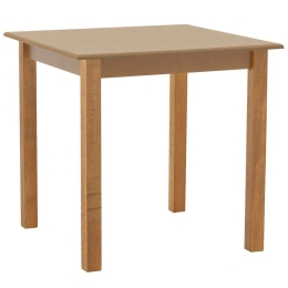 Τραπέζι Zolenio 325-000004 80x80x76cm Walnut Mdf,Ξύλο