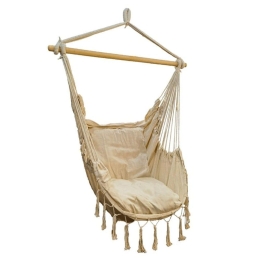 Κούνια - Αιώρα Κρεμαστή Raisa 327-124-162 130x100cm Beige