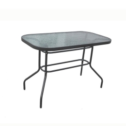 Τραπέζι Κήπου 327-91-083 120x70x70cm Grey