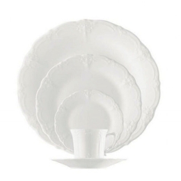 Πιάτο Βαθύ Kaiser 22 33.000.02 Φ22cm White Cryspo Trio Πορσελάνη