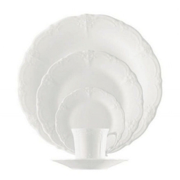 Σερβίτσιο Πιάτα Φαγητού Kaiser (Σετ 72Τμχ) 33.000.30 White Cryspo Trio 72 τμχ Πορσελάνη