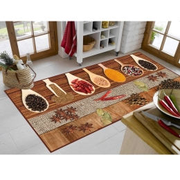 Χαλάκι Κουζίνας Spices 252 Multi DimCol 67X150cm Πολυέστερ