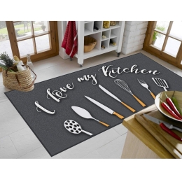 Χαλάκι Κουζίνας Kitchen 256 80x200 Multi DimCol 80X200cm Πολυέστερ
