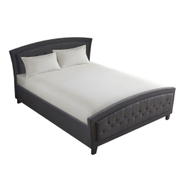 Κρεβάτι Camaro (Για Στρώμα 160x200cm) 347-000021 170x218x109cm Anthracite Υπέρδιπλo