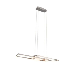 Φωτιστικό Οροφής Albany 347710407 100x28x150cm 1xSMD 37W 4300lm Nickel Trio Lighting
