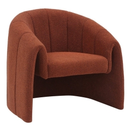 Πολυθρόνα Fassy 350-000015 80x66x80cm Terracotta