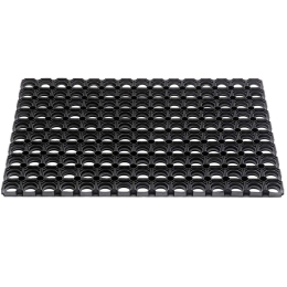 Πατάκι Εισόδου Domino 100X150cm Black Sdim 100X150