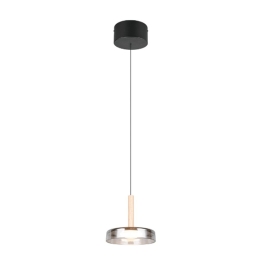 Φωτιστικό Οροφής Celeste 354910132 22x50/200cm 1xSMD 10W 1100lm 3000K Black-Chrome  Trio Lighting