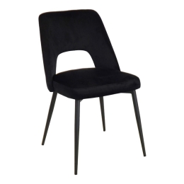 Καρέκλα Murde 48,5x61x89cm Black
