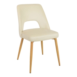 Καρέκλα Murde 48,5x61x89cm Natural-Beige