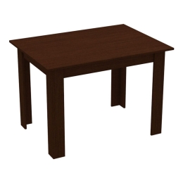 Τραπέζι Manka 361-000004 110x80x77cm Wenge