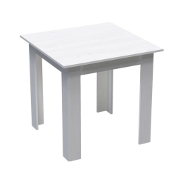 Τραπέζι Manka I 361-000005 80x80x77cm White