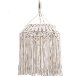 Φωτιστικό Οροφής Algeria Boho 36202 Φ40x50cm 1xE27 Beige GloboStar