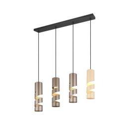 Φωτιστικό Οροφής - Ράγα Stream 364000417 80x9x150cm 4xGU10 10W Multi Trio Lighting
