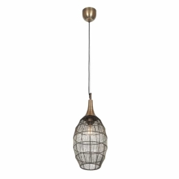 Φωτιστικό Οροφής Soraya 365420104 26x150cm 1xE27 10W Bronze Trio Lighting