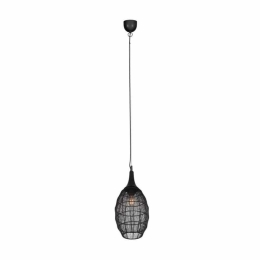 Φωτιστικό Οροφής Soraya 365420132 26x150cm 1xE27 10W Black Trio Lighting
