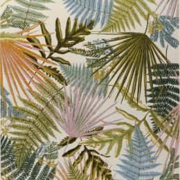 Χαλί Capri 01091-102 Green-Multi Merinos 75X150cm