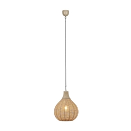 Φωτιστικό Οροφής Janne 366790136 34x177cm 1xE27 10W Natural Trio Lighting