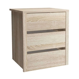 Συρταριέρα Ντουλάπας 37-24-Ins 50x53x46cm Natural Μοριοσανίδα