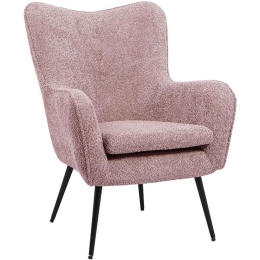 Πολυθρόνα Ivanna 370-124-052 69x68x90cm Pink-Black