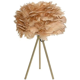 Φωτιστικό Επιτραπέζιο 374-224-233 30x42cm E27 60W Gold-Beige