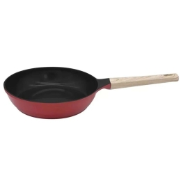 Τηγάνι Αντικολλητικό MJP28RG 28cm Passion Red Cookut 28cm Μέταλλο