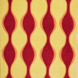 Χαλί Disco 31 Yellow-Red 160X230cm