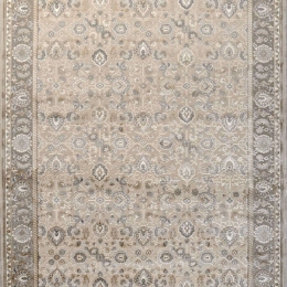 Χαλί Crush 66690-095 Acrylic Grey Merinos 160X160 Round