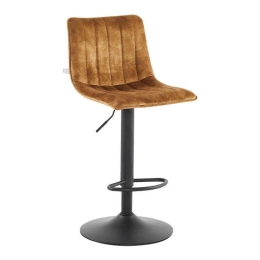 Σκαμπό Bar 380-223-015 43x48x112,5cm Tobacco