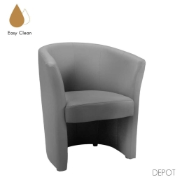 Πολυθρόνα Omicron 71-0001 64x63x76cm Grey