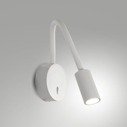Φωτιστικό Τοίχου - Spot Flux 3802-21-102 Led 3000K 374lm 6x25x16cm White Fabas Luce